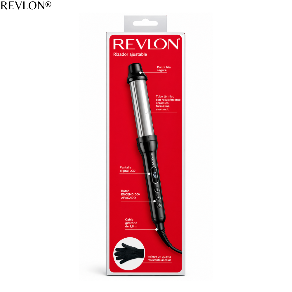 Rizador Revlon Expansible 2 En 1 Ceramica 215 C-5