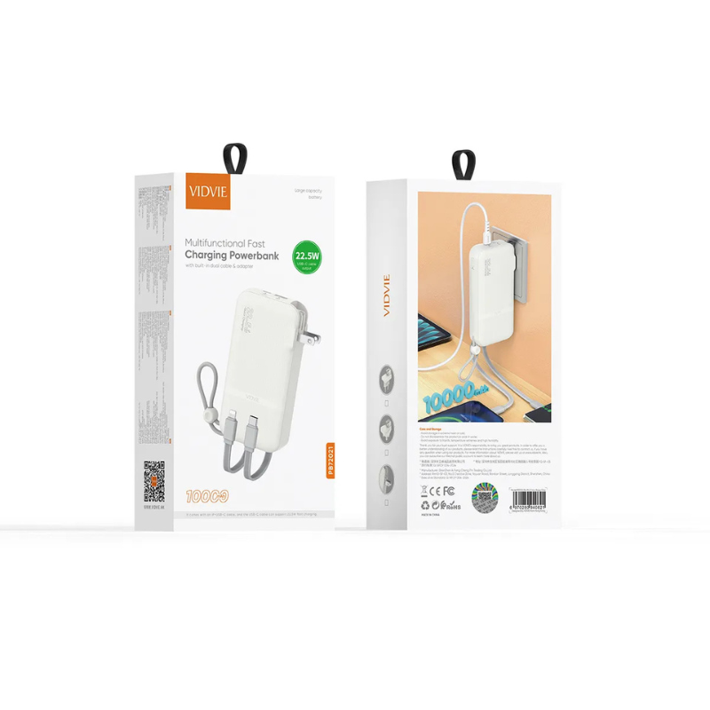 Power Bank Enchufe Directo 10.000 mAh - Vidvie Original-2