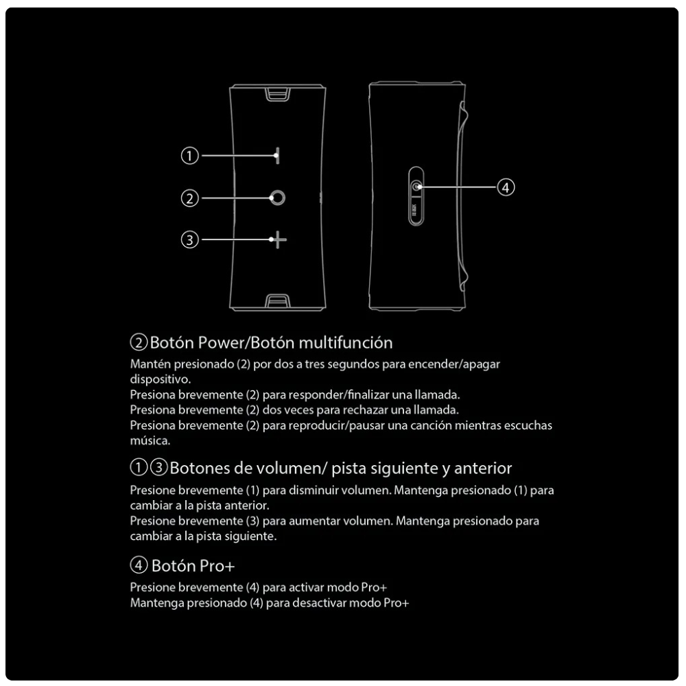 Parlante Bluetooth Port til Hammer Aprueba De Agua Ipx7-7