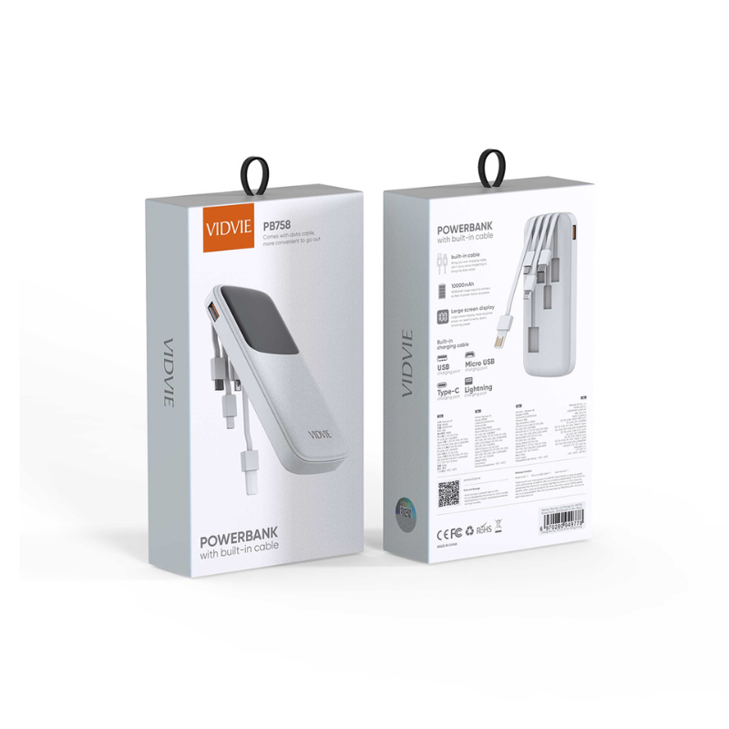Power Bank 10.000 mAh all in one - Vidvie Original-2