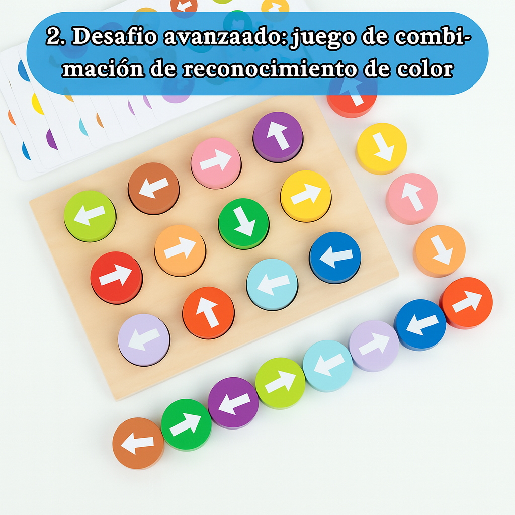 Juego de Lógica Montessori de Madera Patrones-2