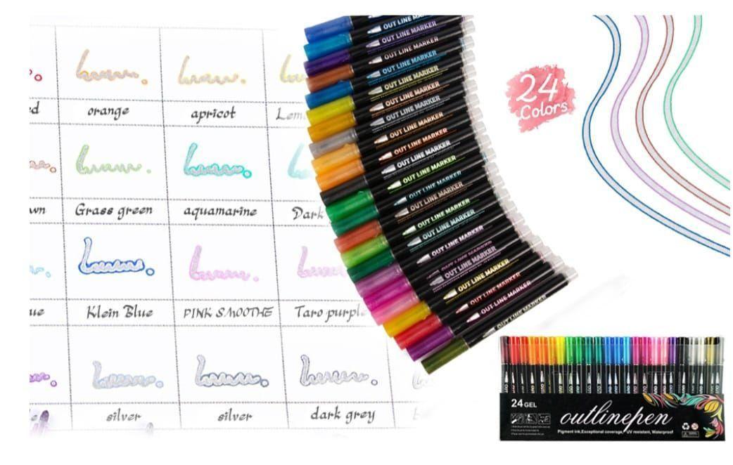 LÁPICES MARCADORES MÁGICOS 24 COLORES METÁLICOS-4