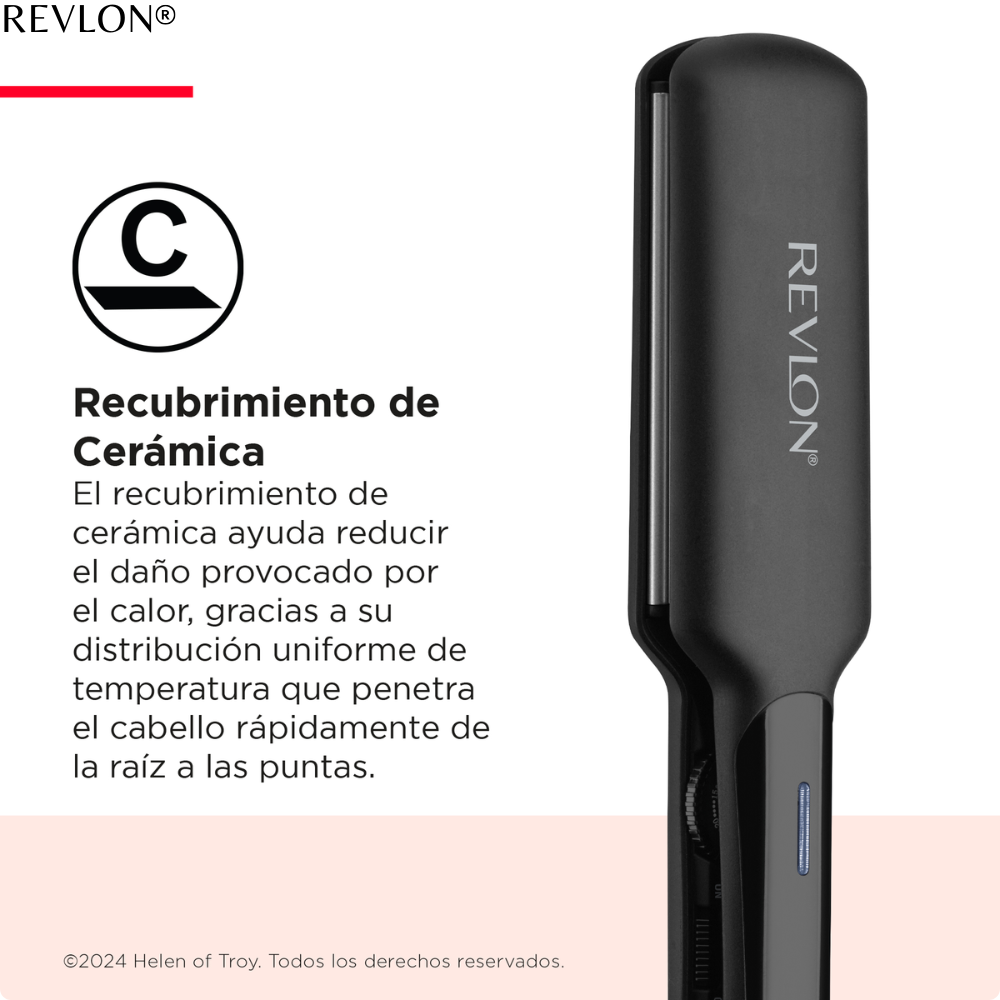 Plancha Alisadora Revlon Fast Results Ceramica 2-3