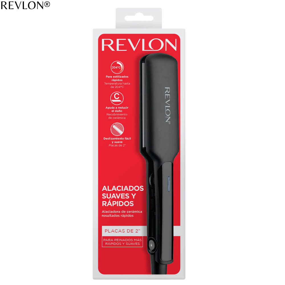 Plancha Alisadora Revlon Fast Results Ceramica 2-6