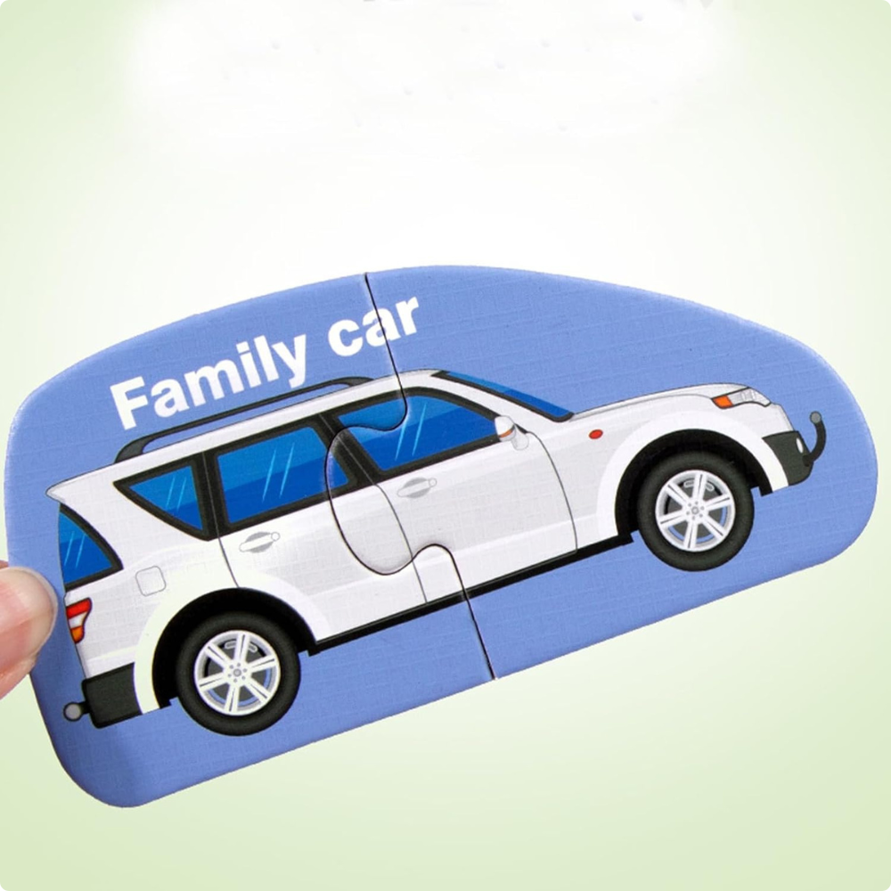 Juego Educativo de Autos Magneticos-4