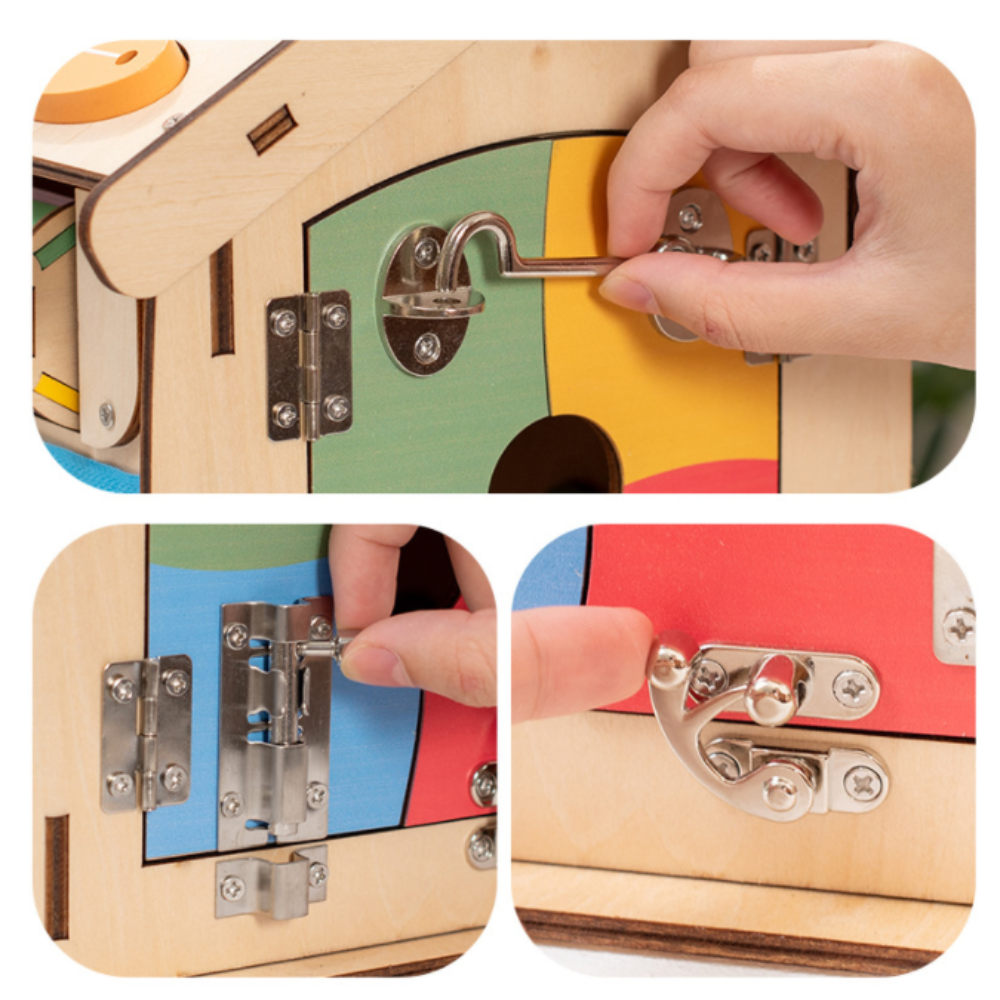 Casa de Actividades Sensoriales Montessori de Madera-2