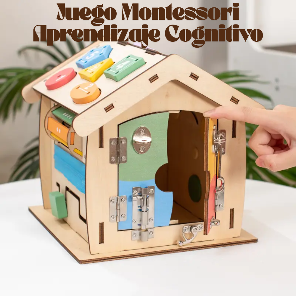 Casa de Actividades Sensoriales Montessori de Madera-3