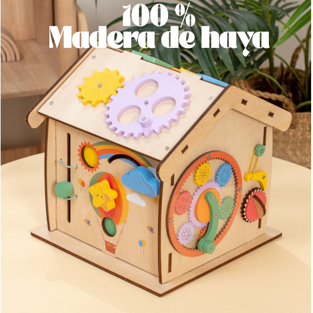 Casa de Actividades Sensoriales Montessori de Madera-4