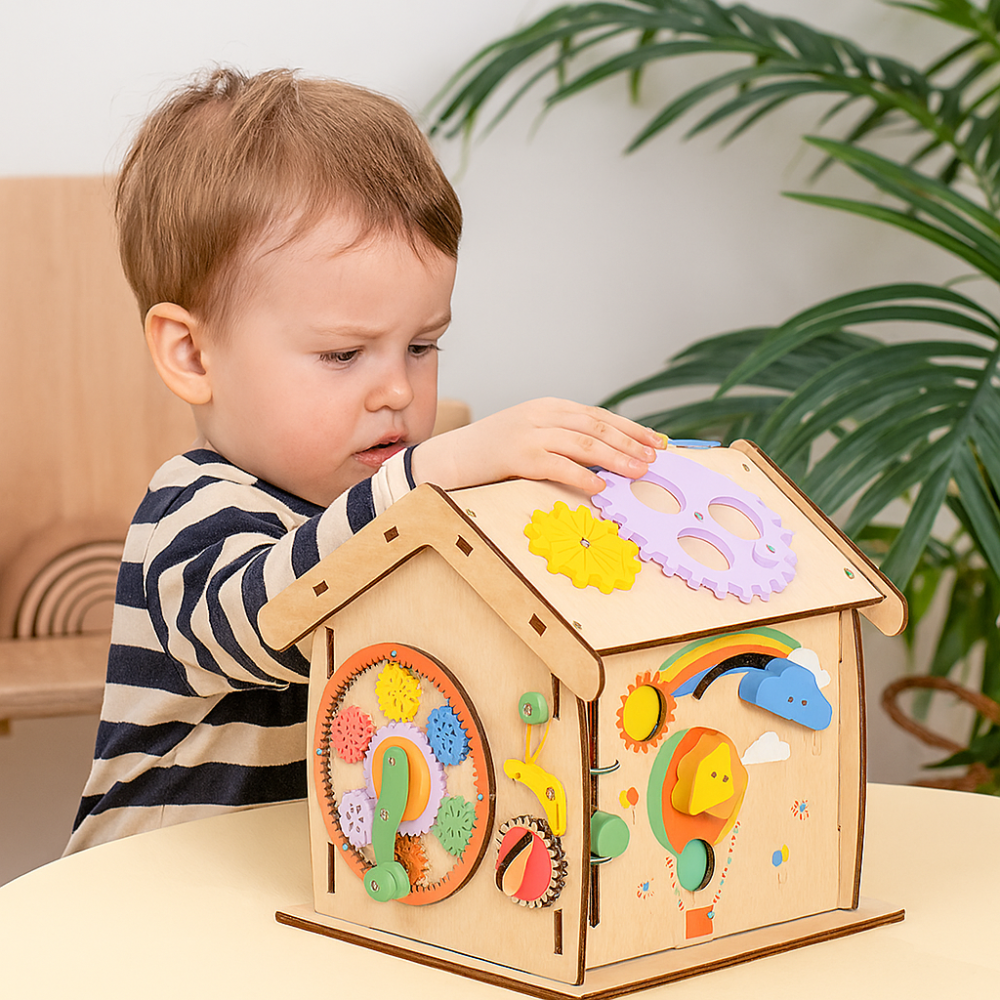 Casa de Actividades Sensoriales Montessori de Madera-6