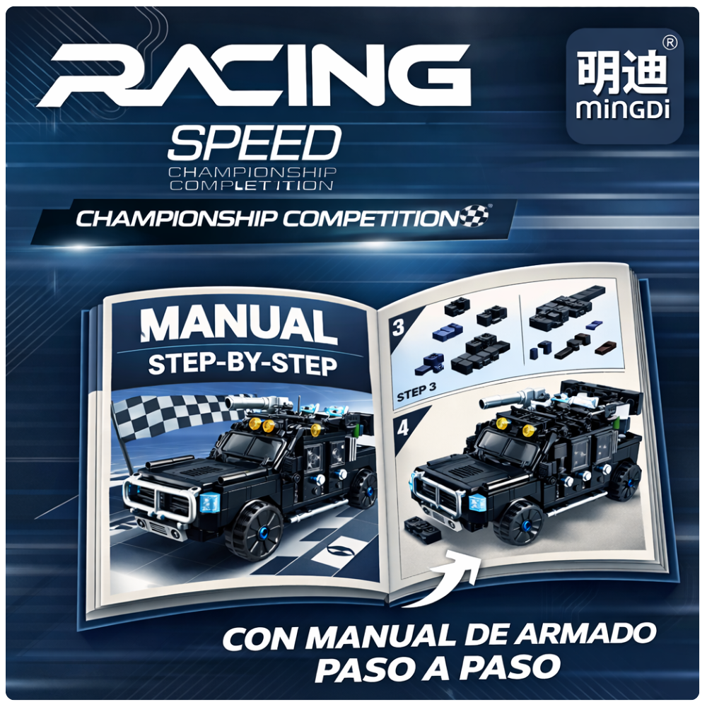 Veh culo Blindado Armable 303 Piezas Armor Vehicle K2060 STEM-3
