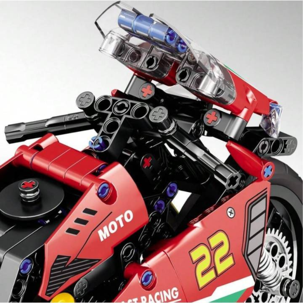 Motocicleta Ducati de Construcci n 470 Piezas-2