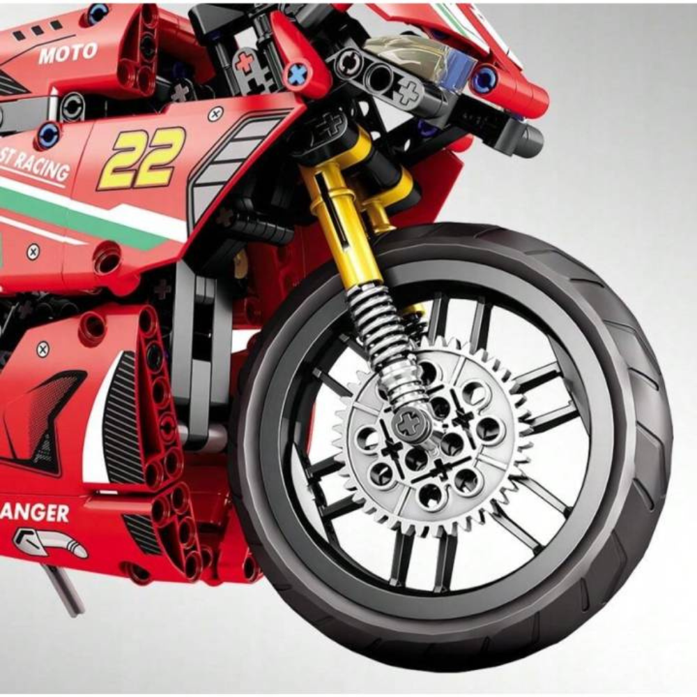 Motocicleta Ducati de Construcci n 470 Piezas-3