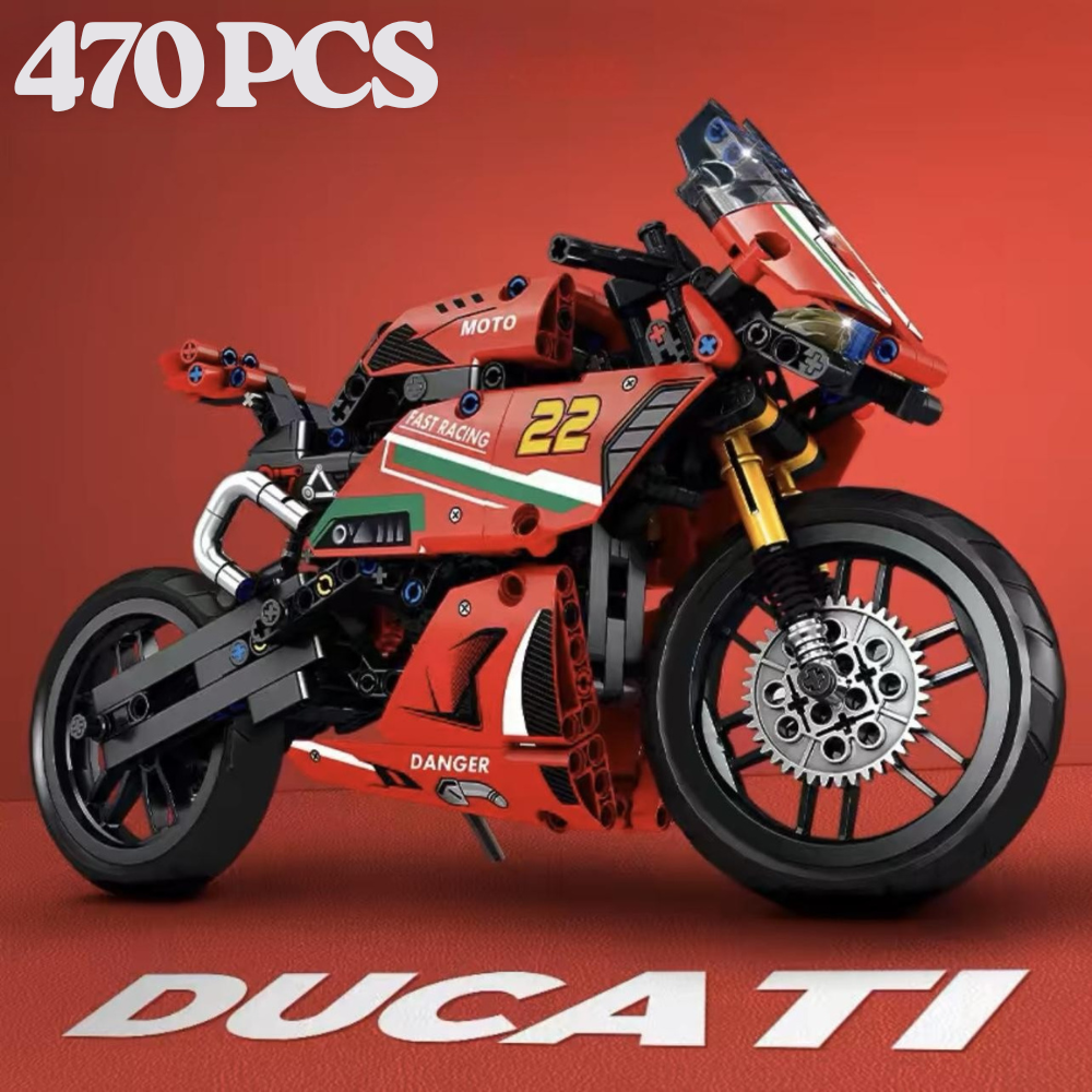 Motocicleta Ducati de Construcci n 470 Piezas-6