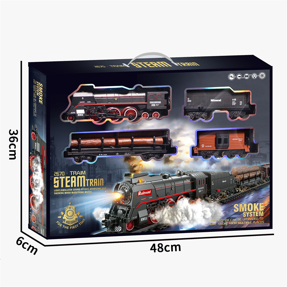 Tren de Vapor Eléctrico a Escala-5