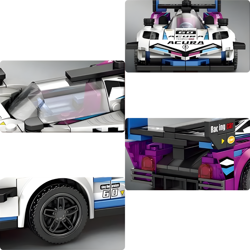 Auto Deportivo para Armar 276 Piezas Juguete de Construcci n STEM-2