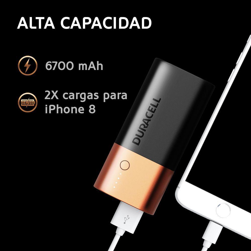 Power Bank Duracell 6.700 mAh-2