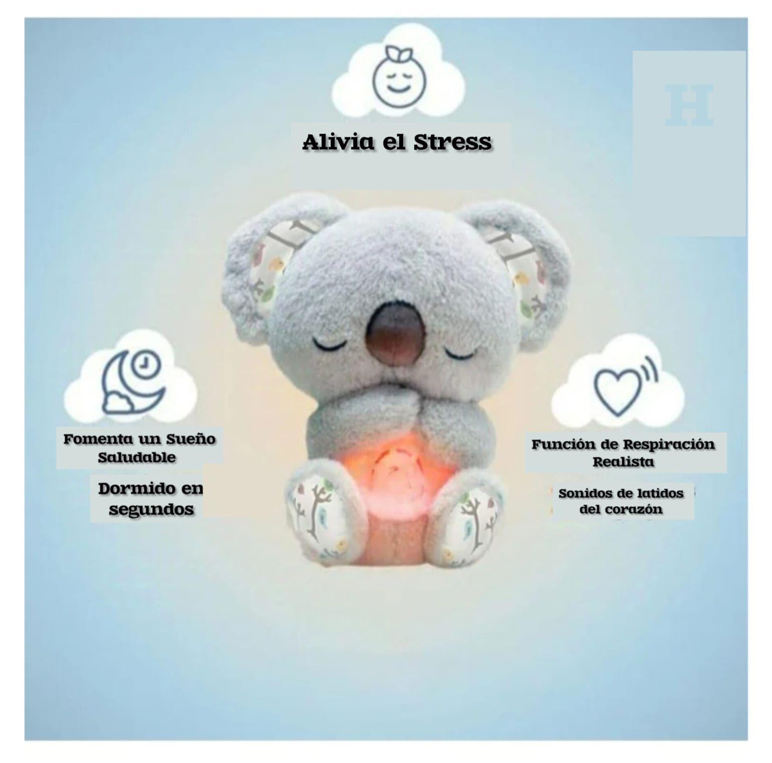 KOALA PELUCHE RESPIRA CON SONIDOS Y LUZ-7