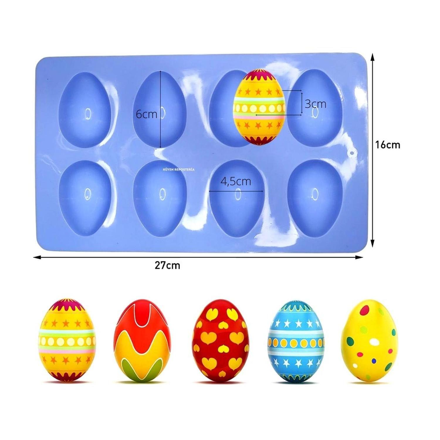 Molde Silicona Huevo Molde Huevo Molde Pascua Molde Chocolate-5