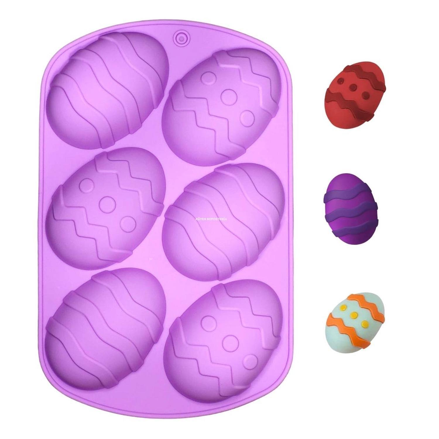 Molde Silicona Huevo Molde Huevo Pascua Molde Pascua Molde Chocolate-0