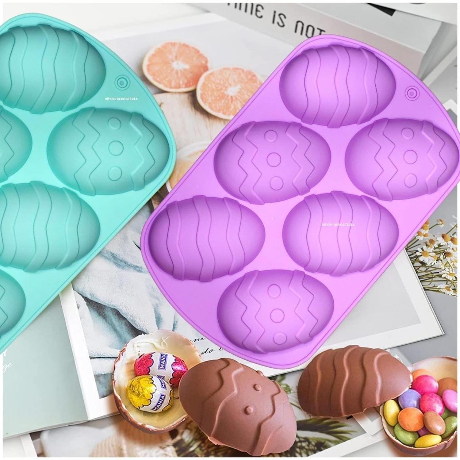 Molde Silicona Huevo Molde Huevo Pascua Molde Pascua Molde Chocolate-1