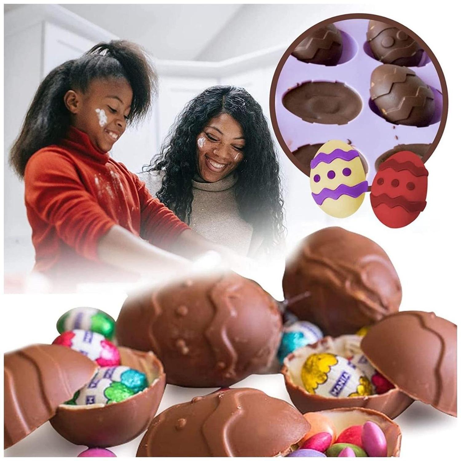 Molde Silicona Huevo Molde Huevo Pascua Molde Pascua Molde Chocolate-2