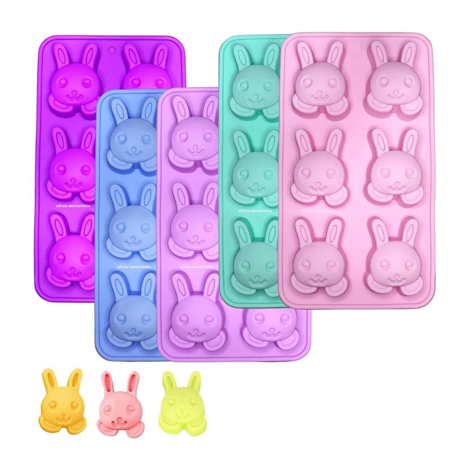 Molde Silicona Conejo Molde Conejo Molde Pascua Molde Chocolate Conejo-3