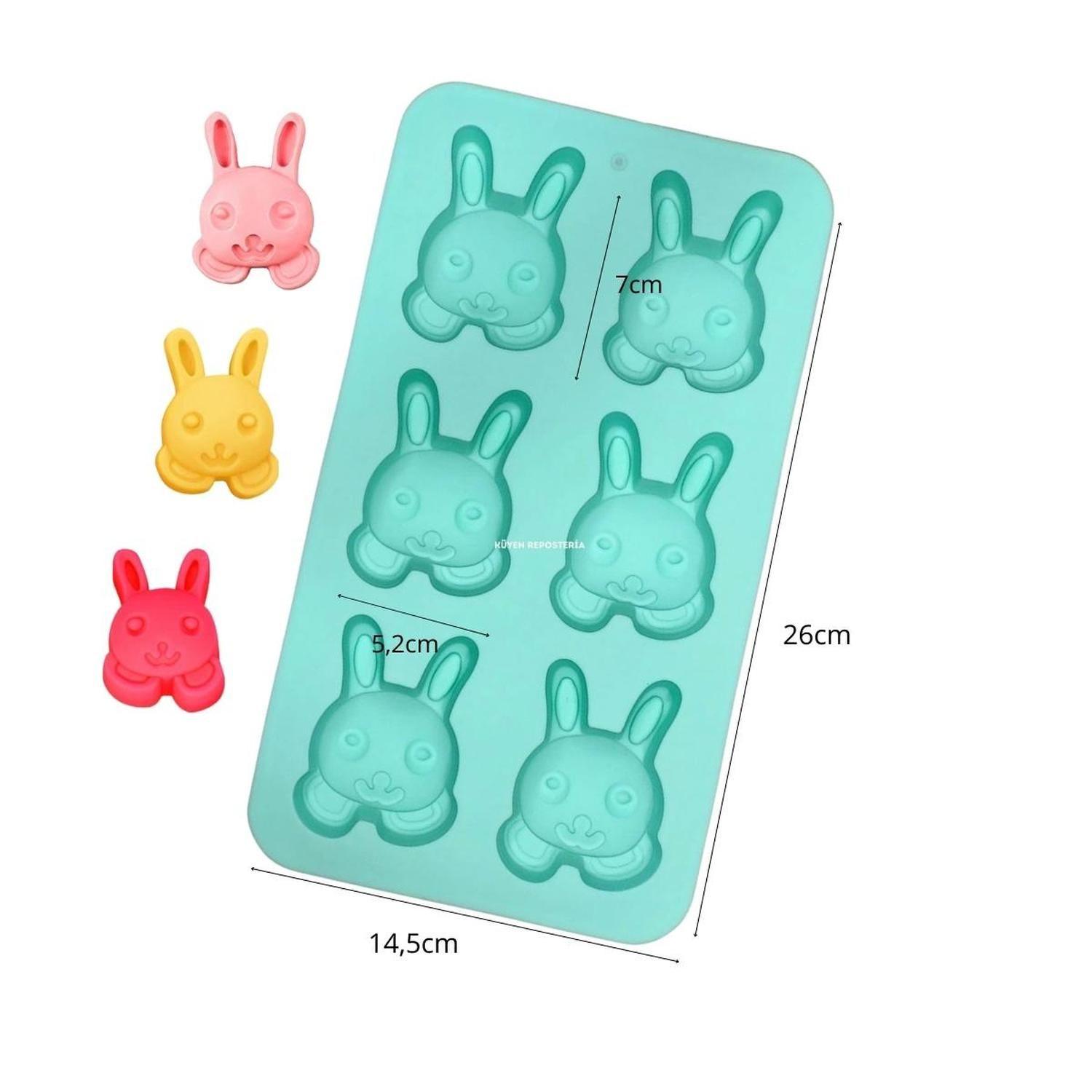 Molde Silicona Conejo Molde Conejo Molde Pascua Molde Chocolate Conejo-4