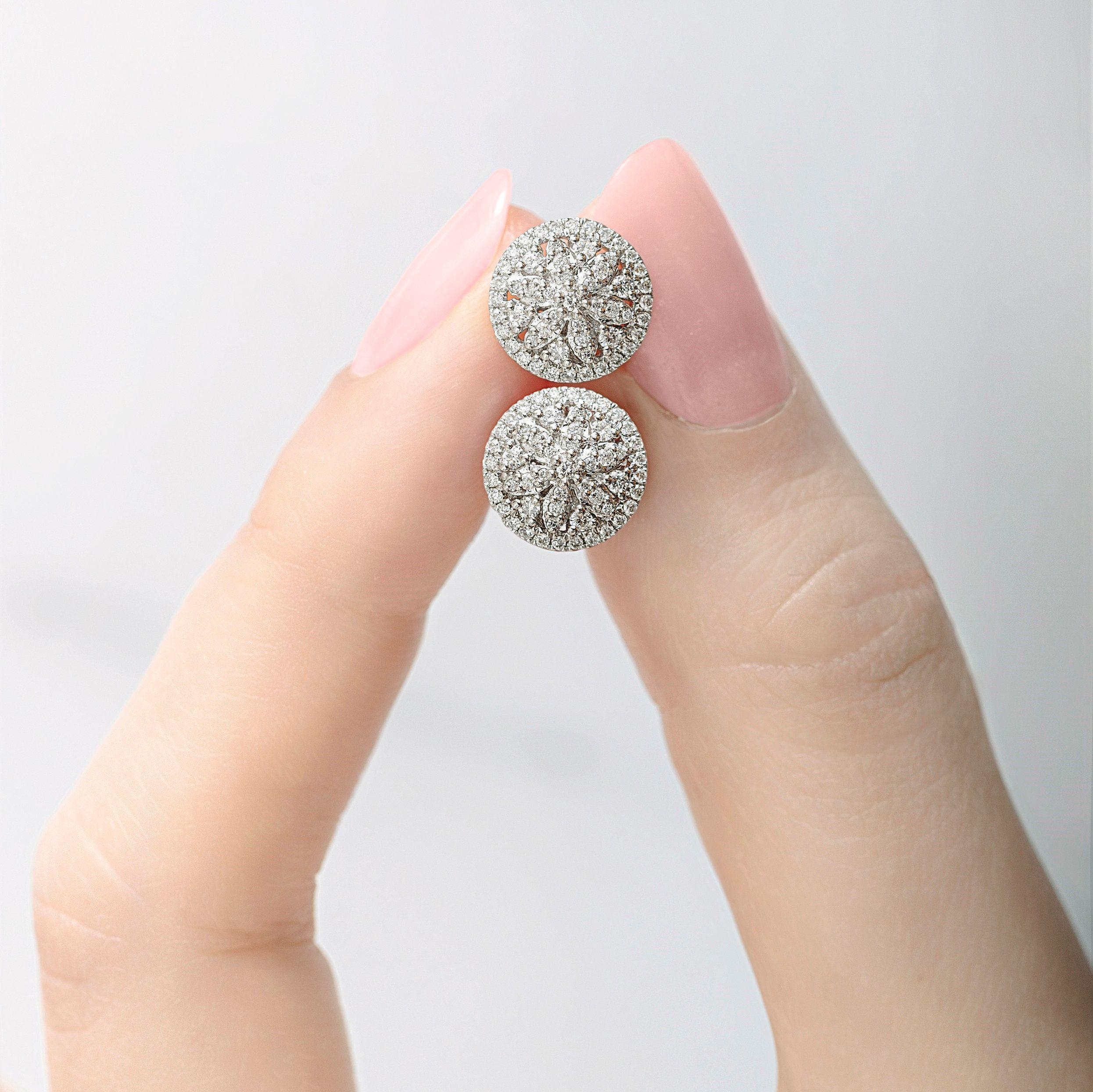 Aros Ob Pave Flor 10Mm-1