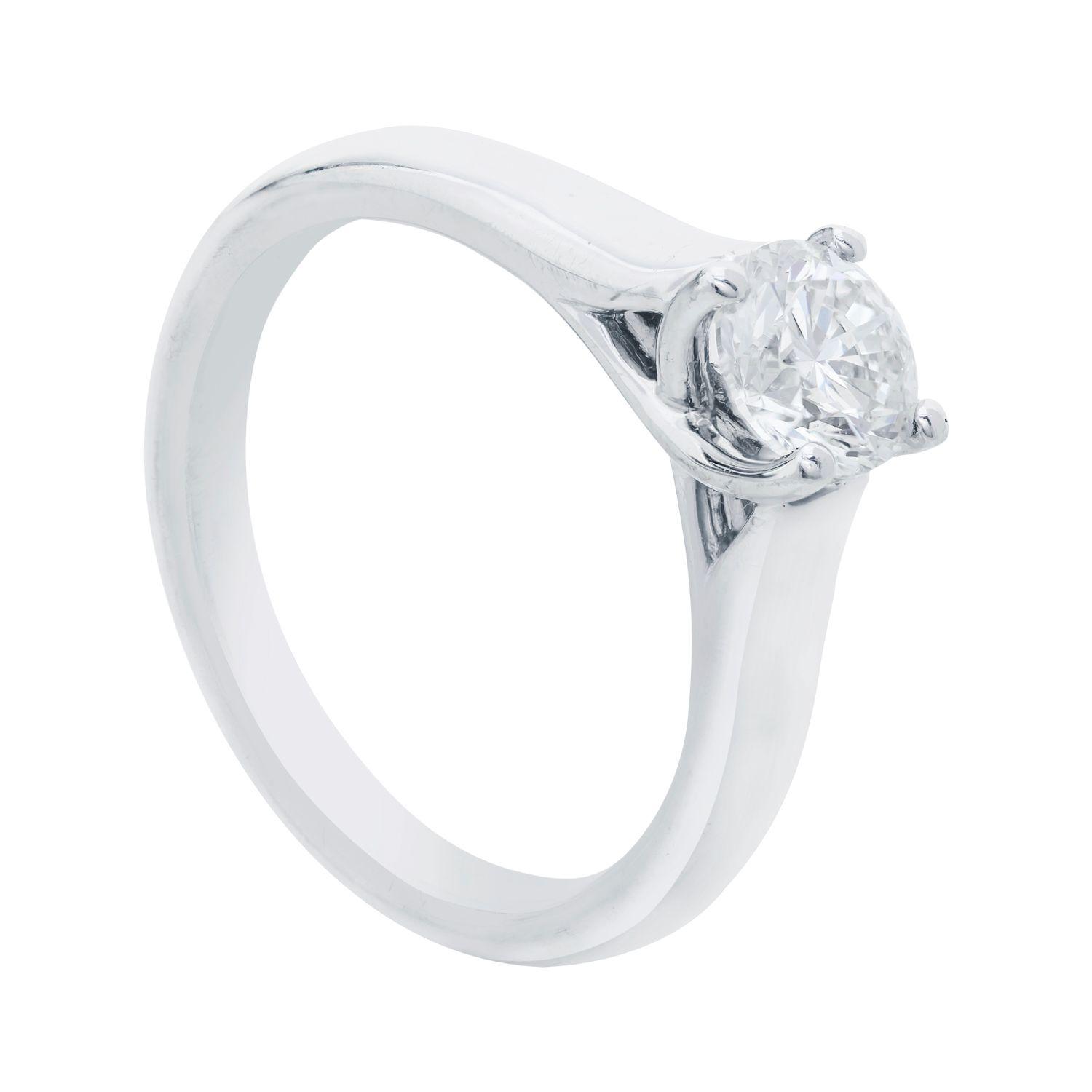 Anillo Ob Solitario Centro 0.75Ct #10.5-0