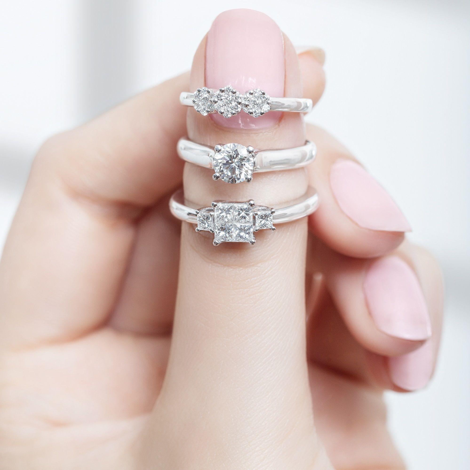 Anillo Ob Solitario Centro 0.75Ct #10.5-1