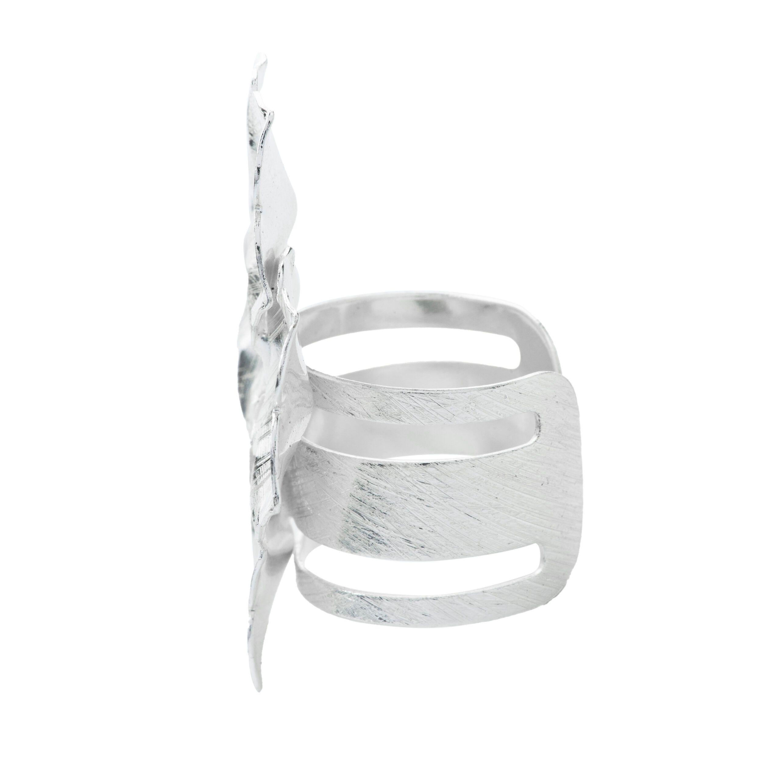 Anillo Flores Plata Elite N 12-2