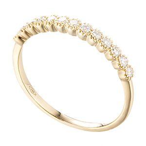 Anillo Oa Med Cintillo Btes 0.25Ct #14-0