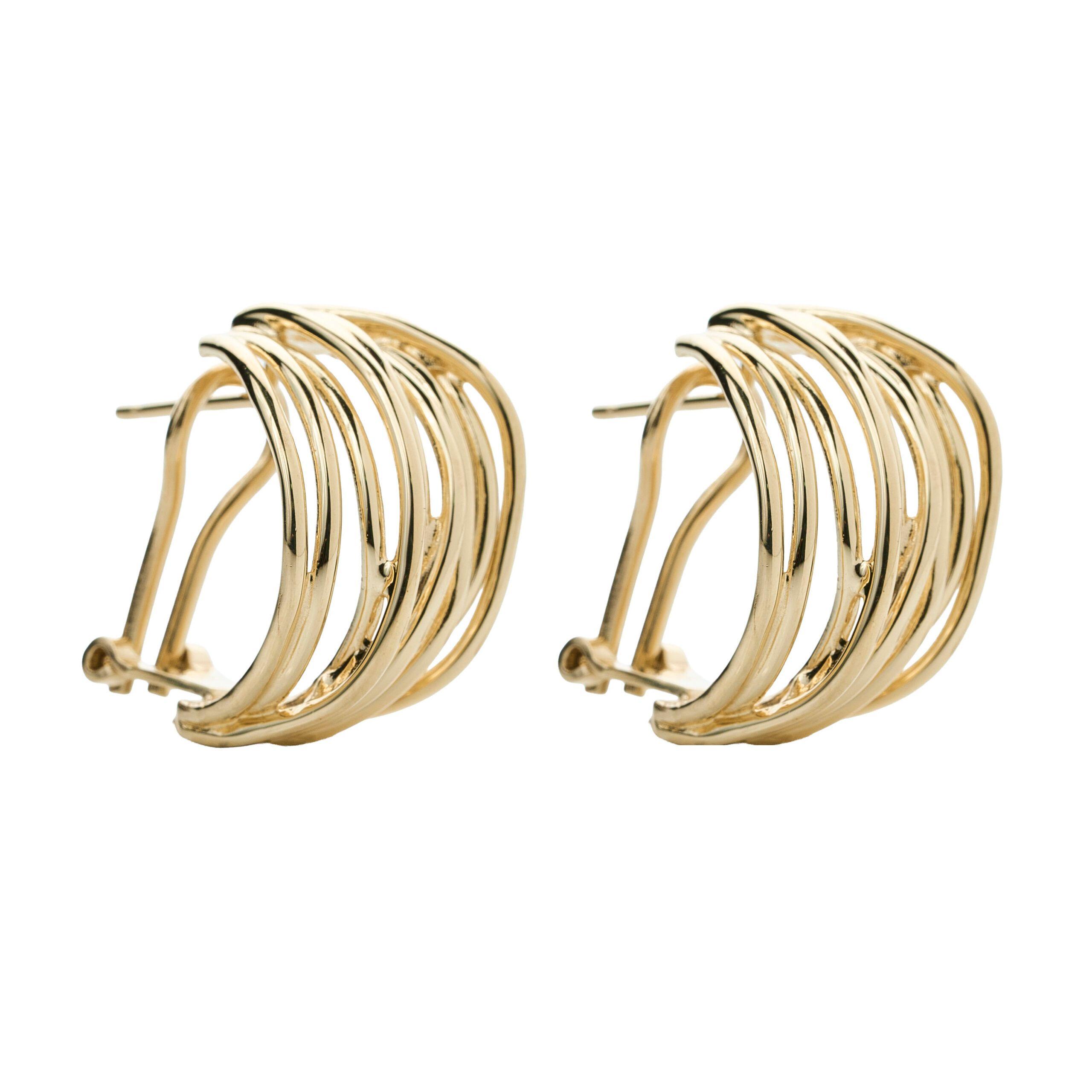 AROS PLATA VERMEIL CON OMEGA ESSENZA-0
