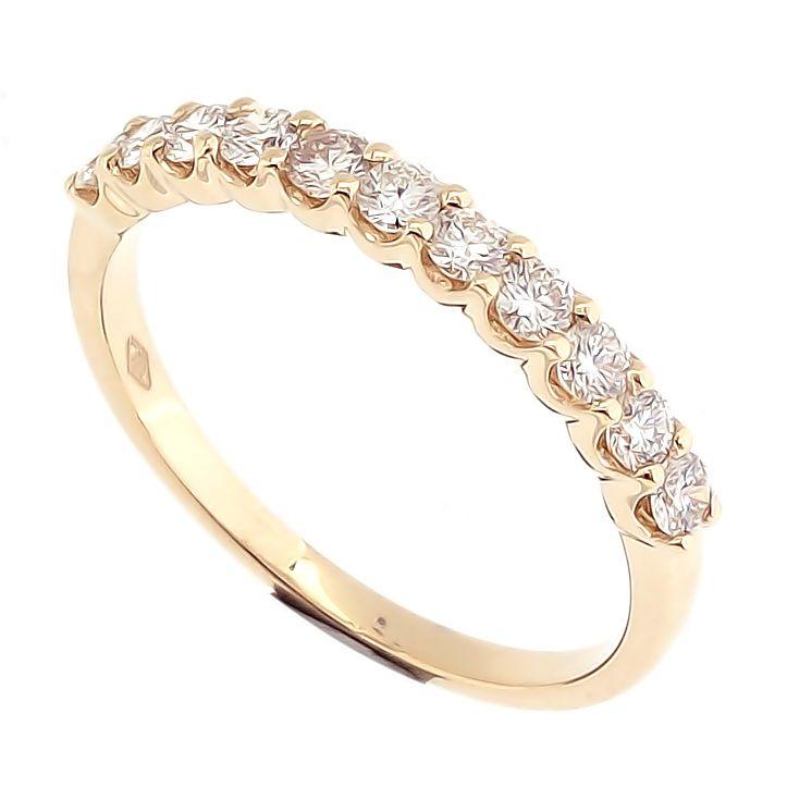 Anillo Oa Med Cintillo 11Btes 0.40Cts #14-0