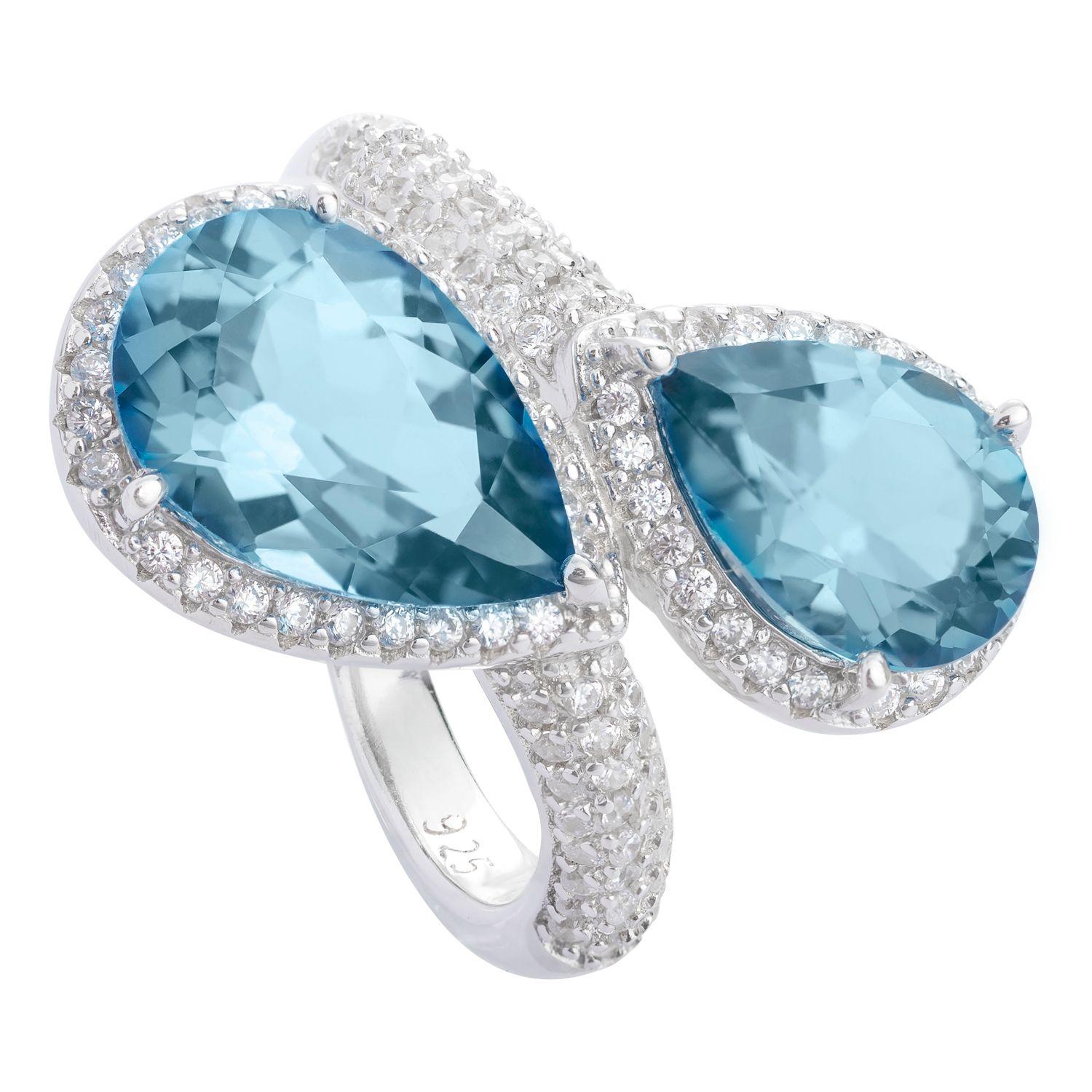 Anillo London Blue Topaz 11.5-0