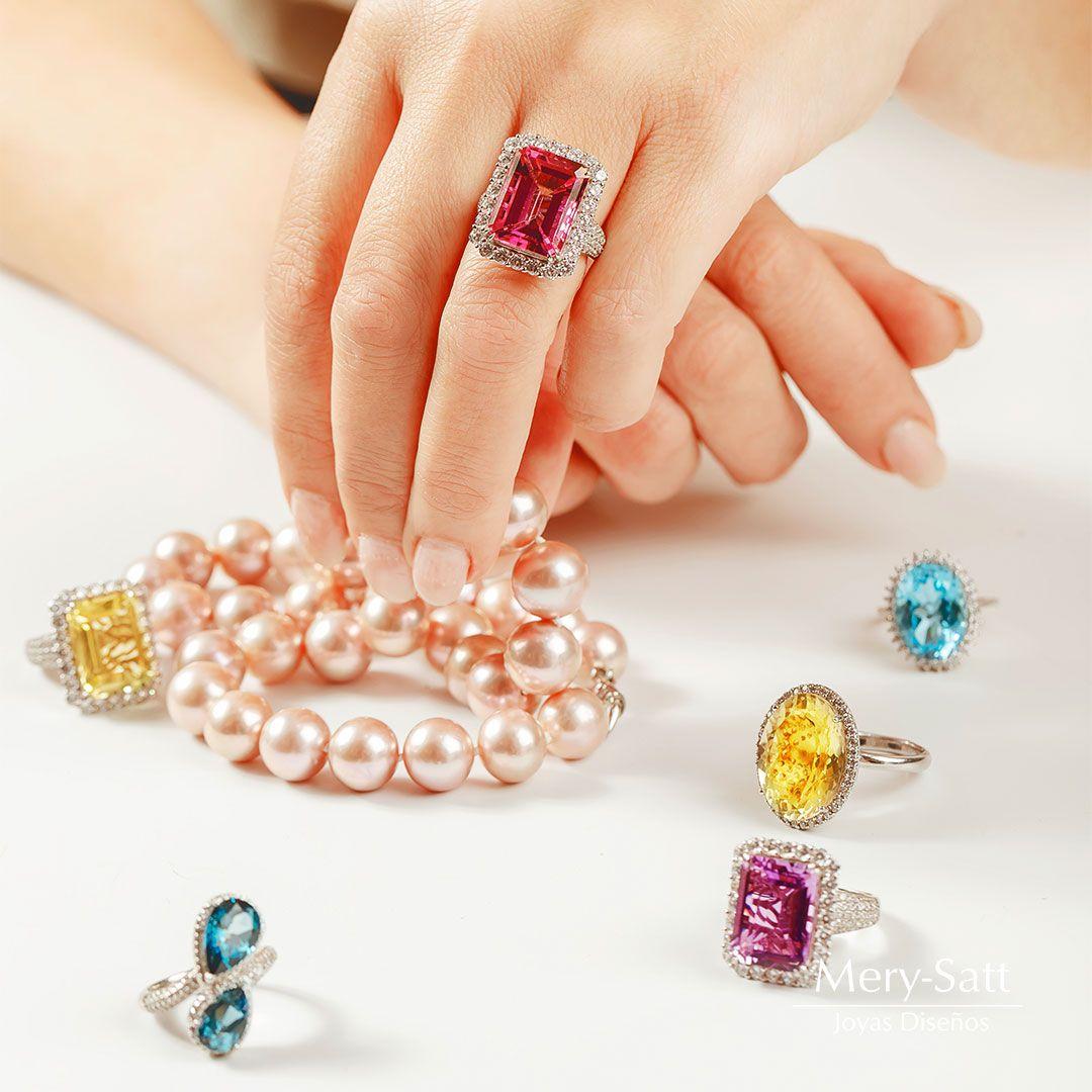 Anillo Bloom Topacio Celeste 6,5 Ct #12-2