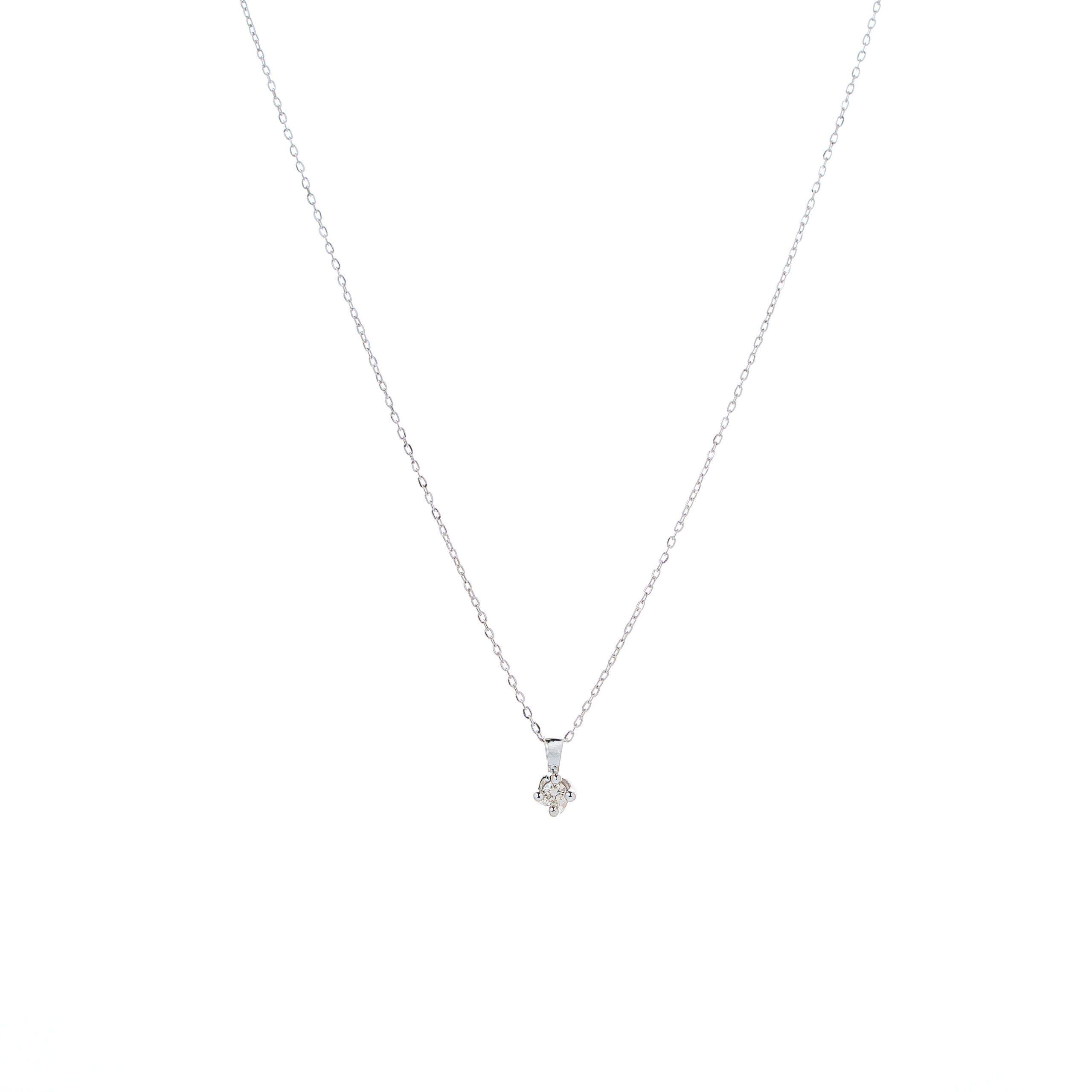 Punto de luz Oro blanco 0.03ct-3