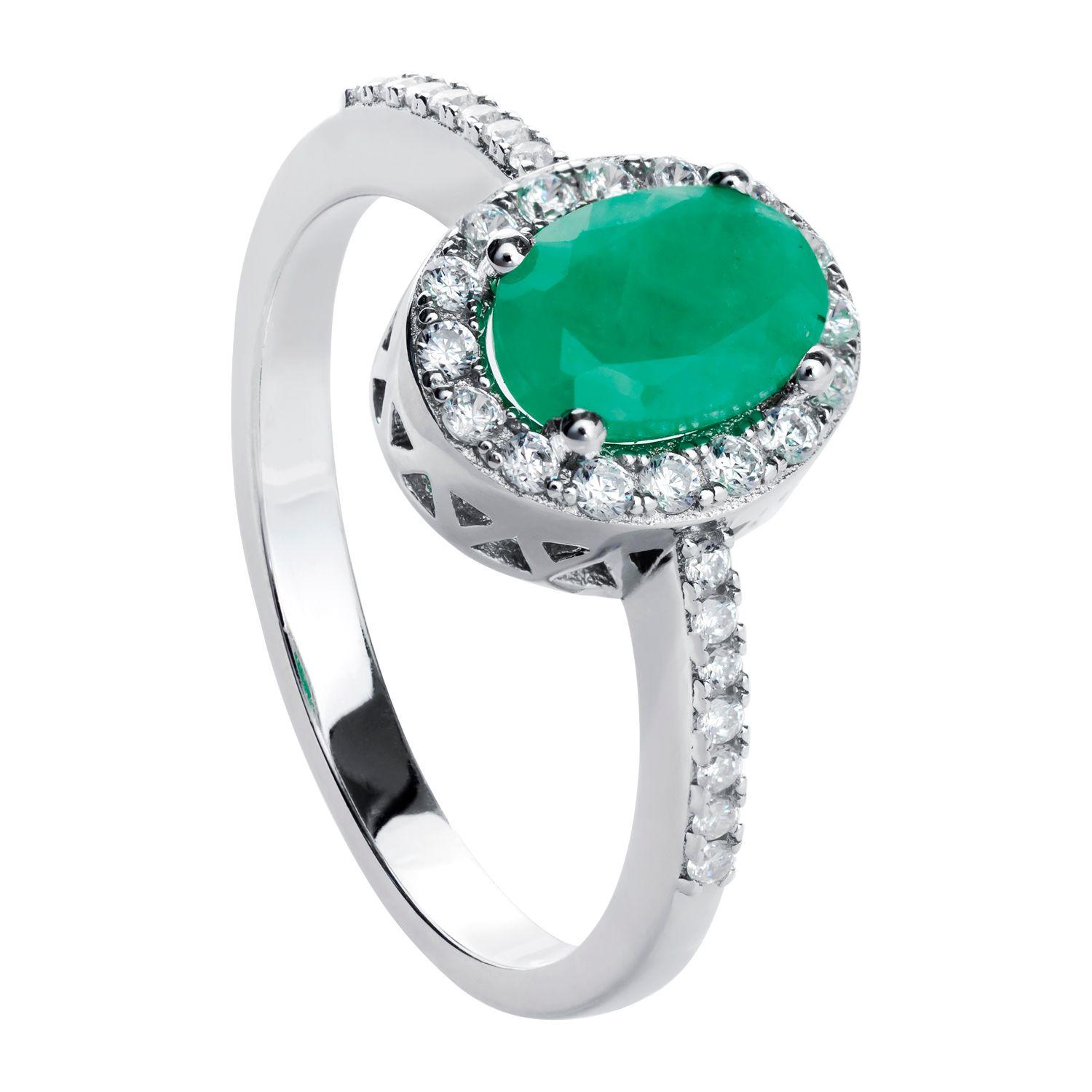 Anillo Bloom Esmeralda Natural 2,33Ct #12-0