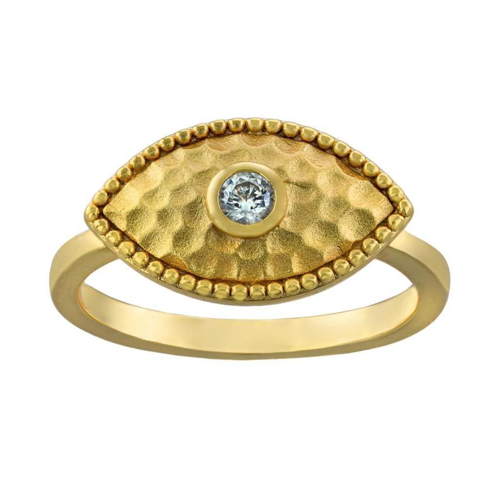 Anillo Vermeil Ojo Turco #12-0
