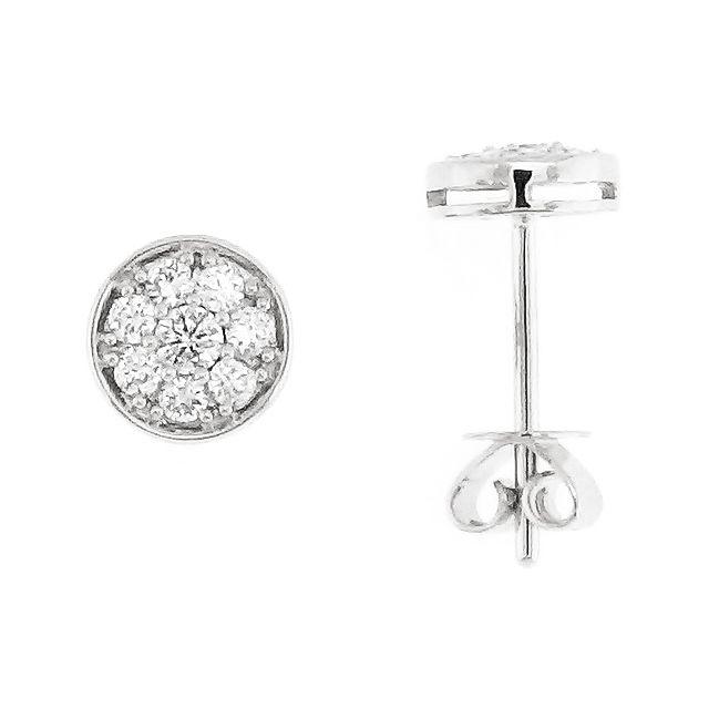 Aros Oro Blanco 18K Sofia 29Ct 6Mm-0