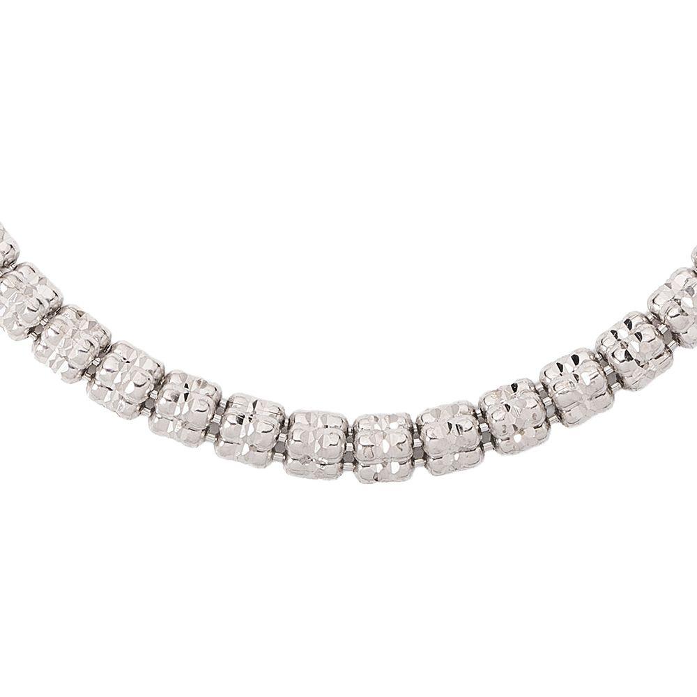 Pulsera diamantada Plata-2