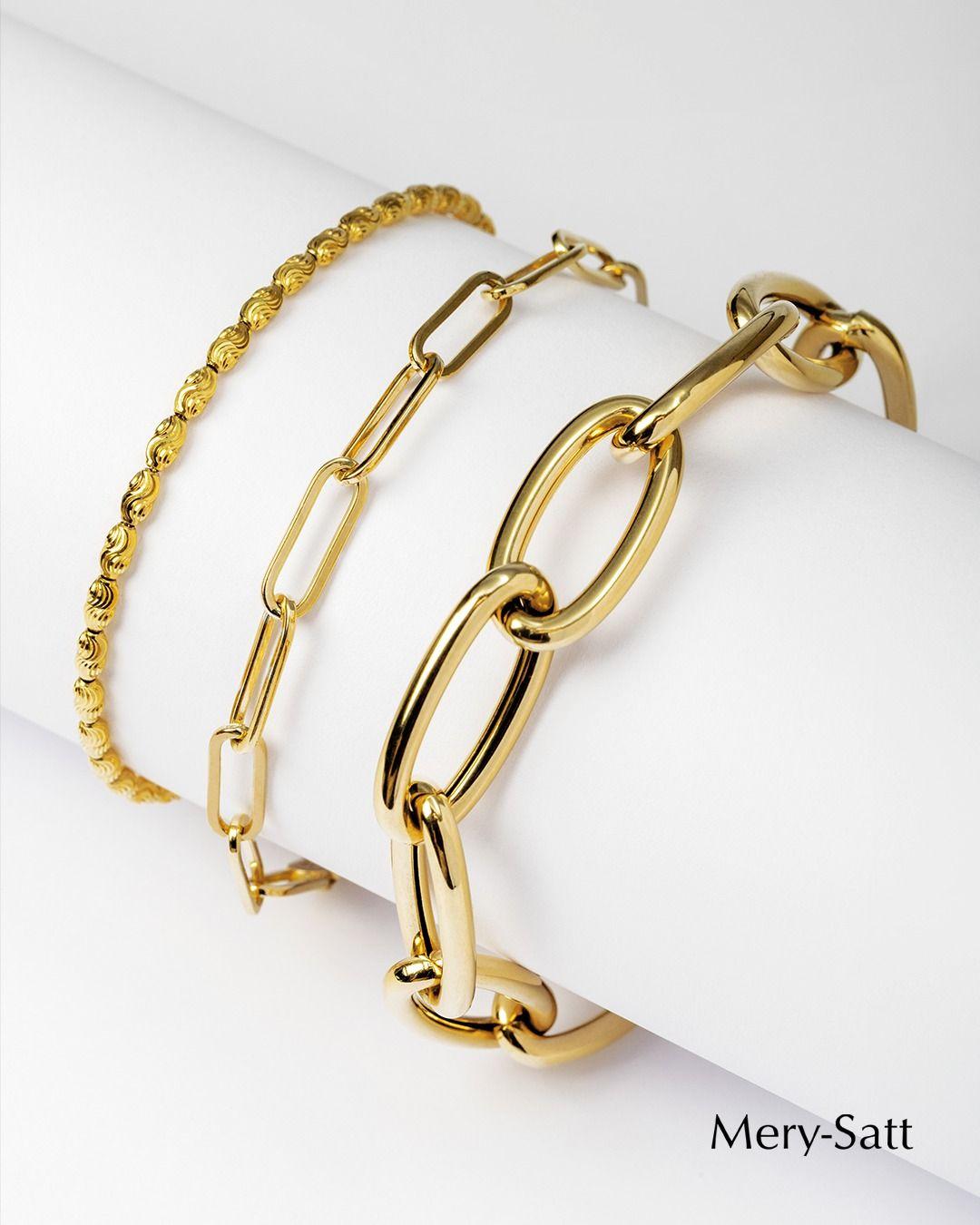 PULSERA OA 18K PAPER CLIP-2