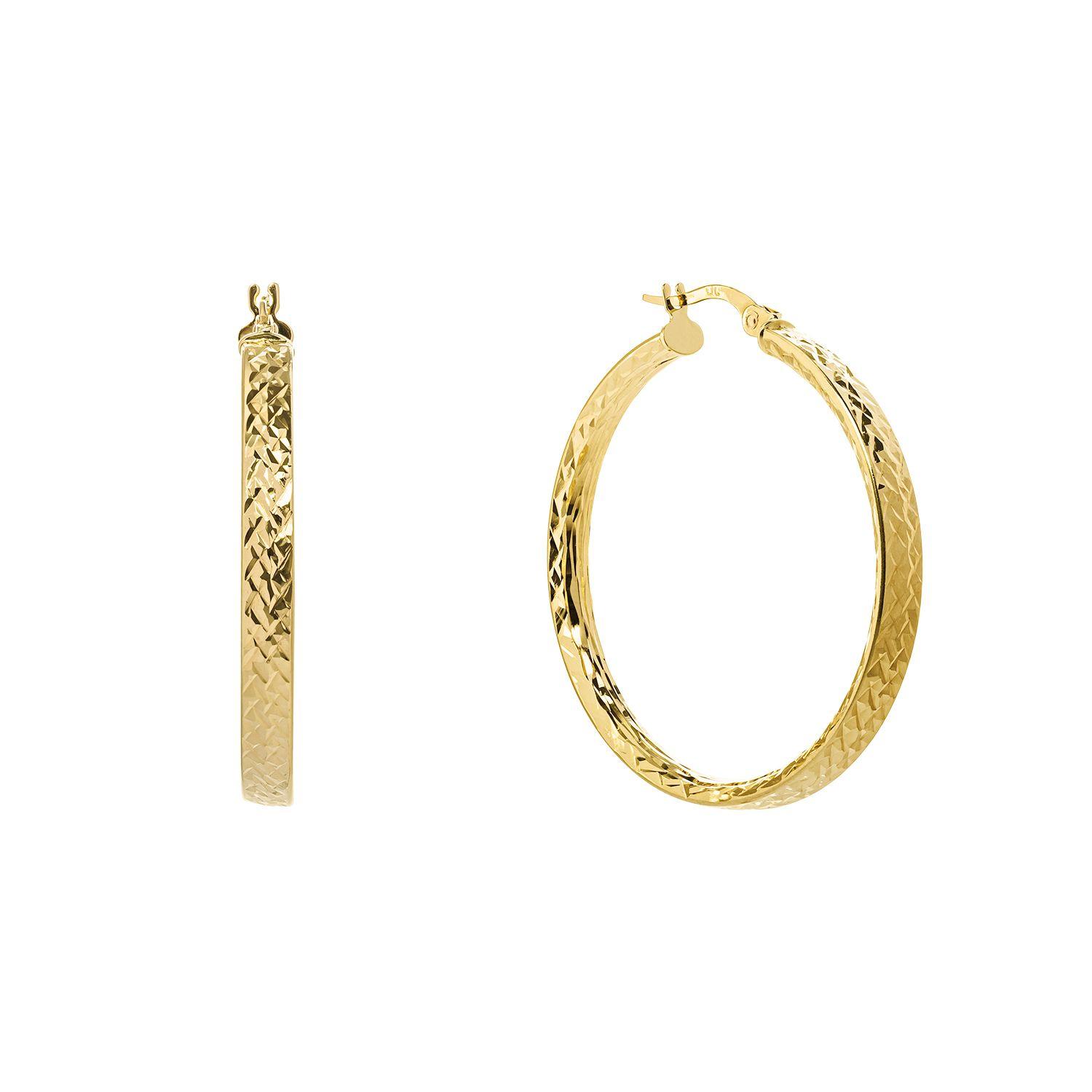 Argollas Diamantadas Oro Amarillo 18K-2