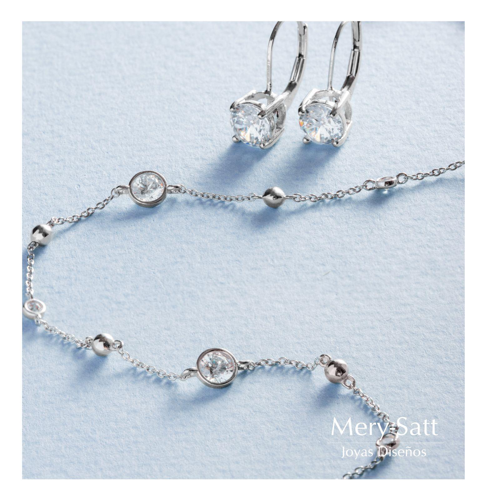 Aros Gancho En Plata Con Circón-2