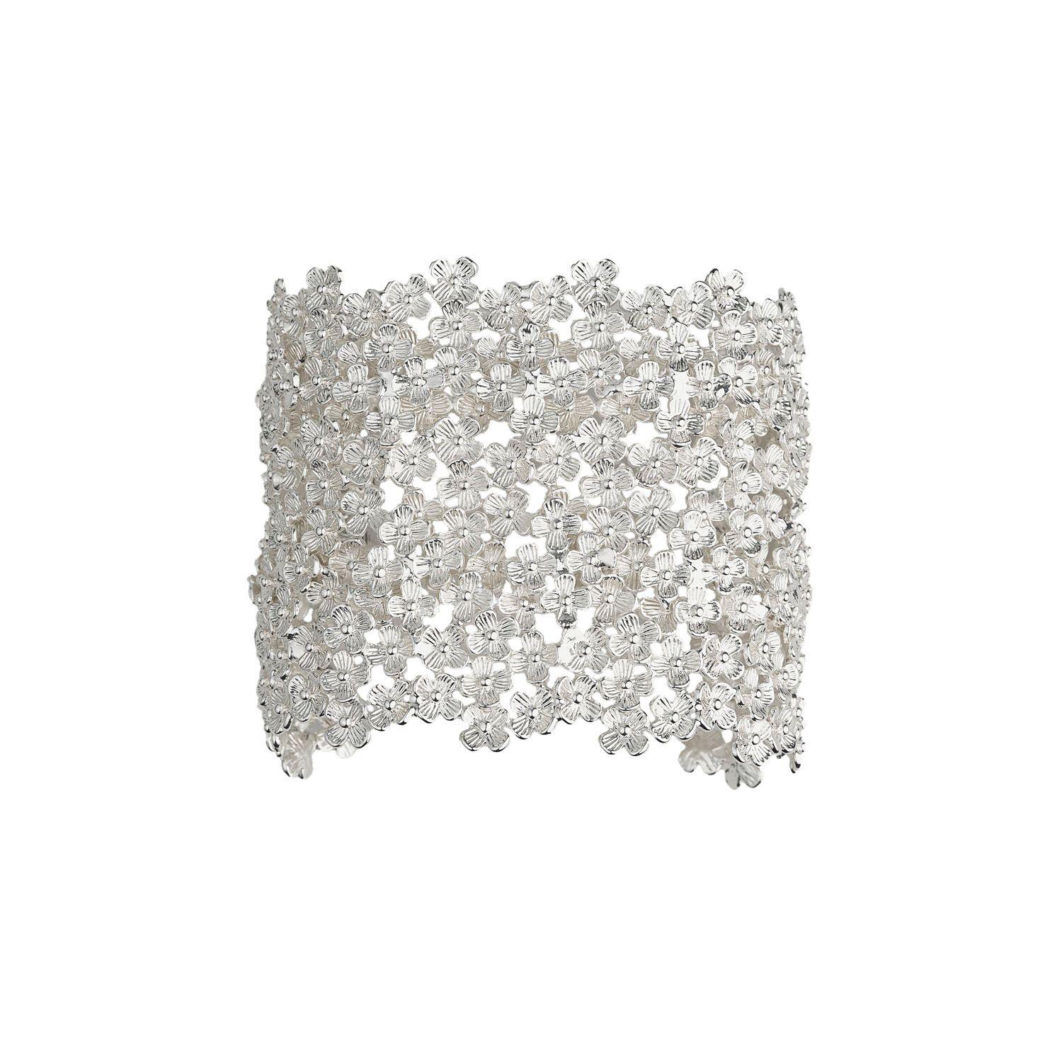 Esclava Plata Amapolas Elite-0