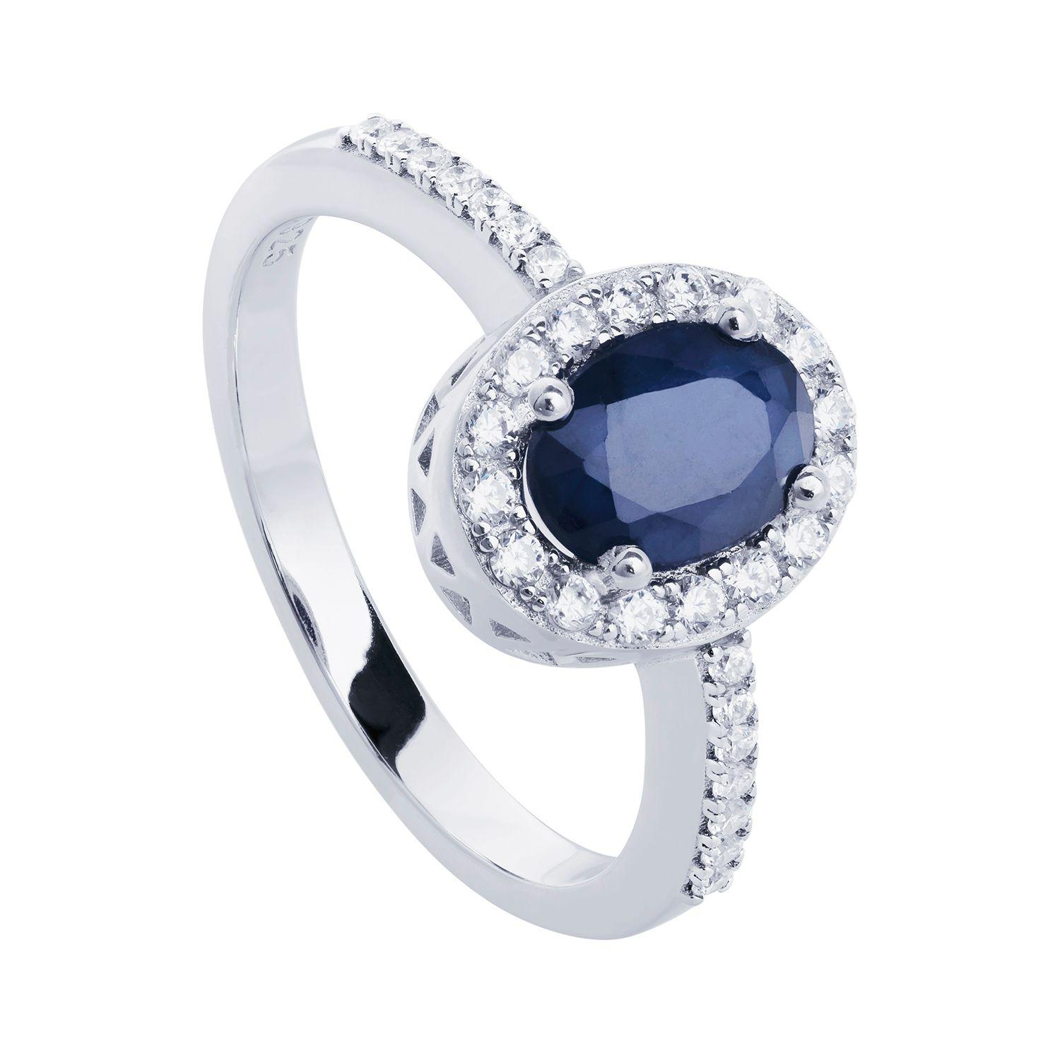 Anillo Bloom Zafiro Azul 2,33Ct #12-0
