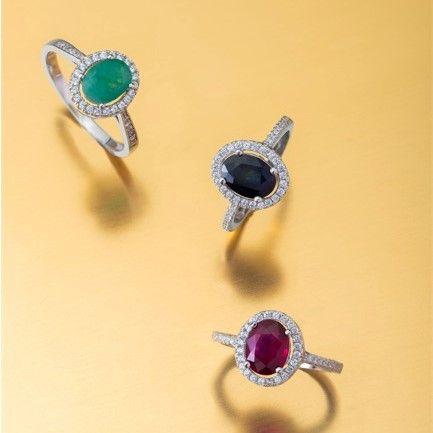 Anillo De Emerald Natural 17-1