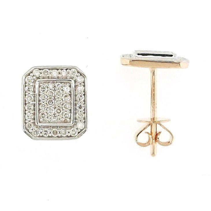Aros Oa Rectangulares 0.31Ct-0