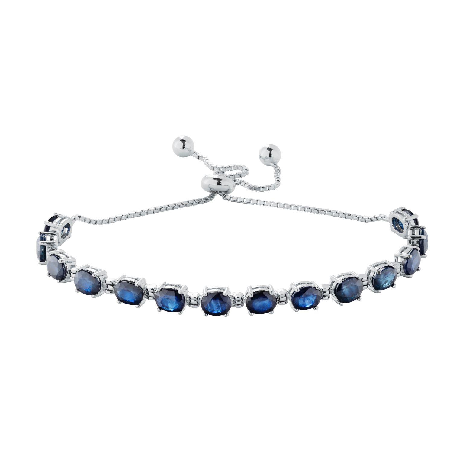 Pulsera Bloom Zafiro Natural 6Ct-0