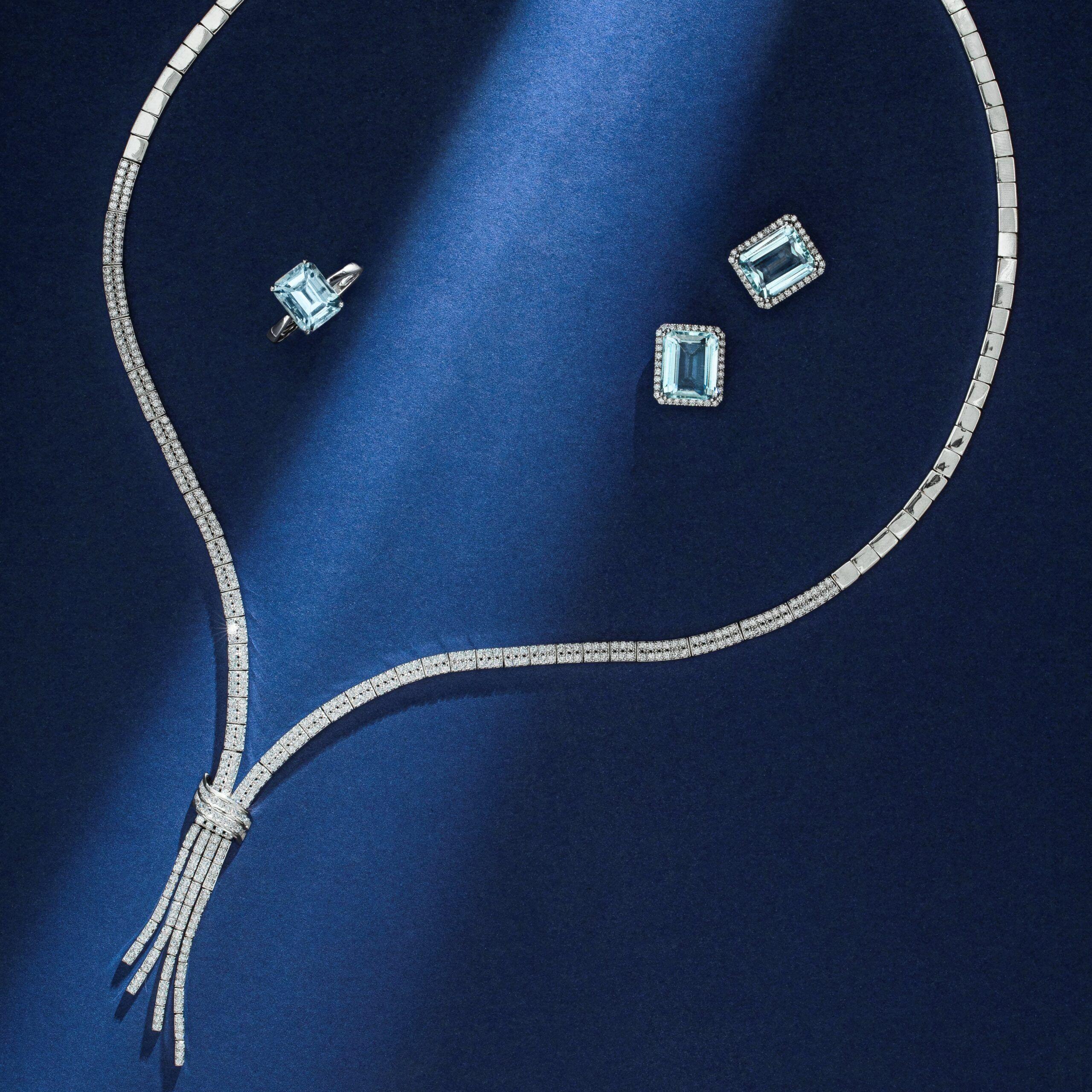 Collar Fran Plata 925 En Forma De V-2